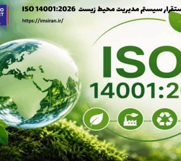 نقشه راه اجرایی استقرار سیستم مدیریت محیط زیست  ISO 14001:2026